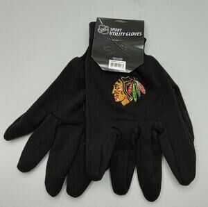 Chicago Blackhawks NHL Sport Utility Gloves Adult